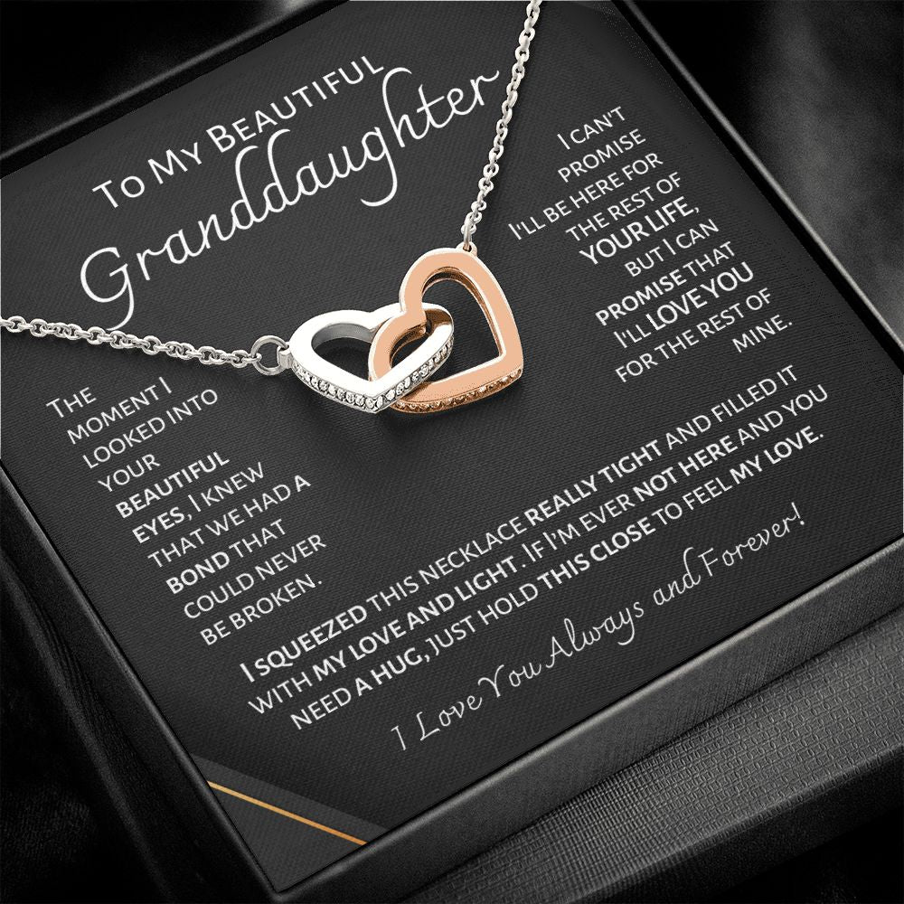 My Beautiful Granddaughter - Love & Light - Interlocking Hearts S9b