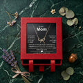 To My Mom - First Home - Bow Necklace