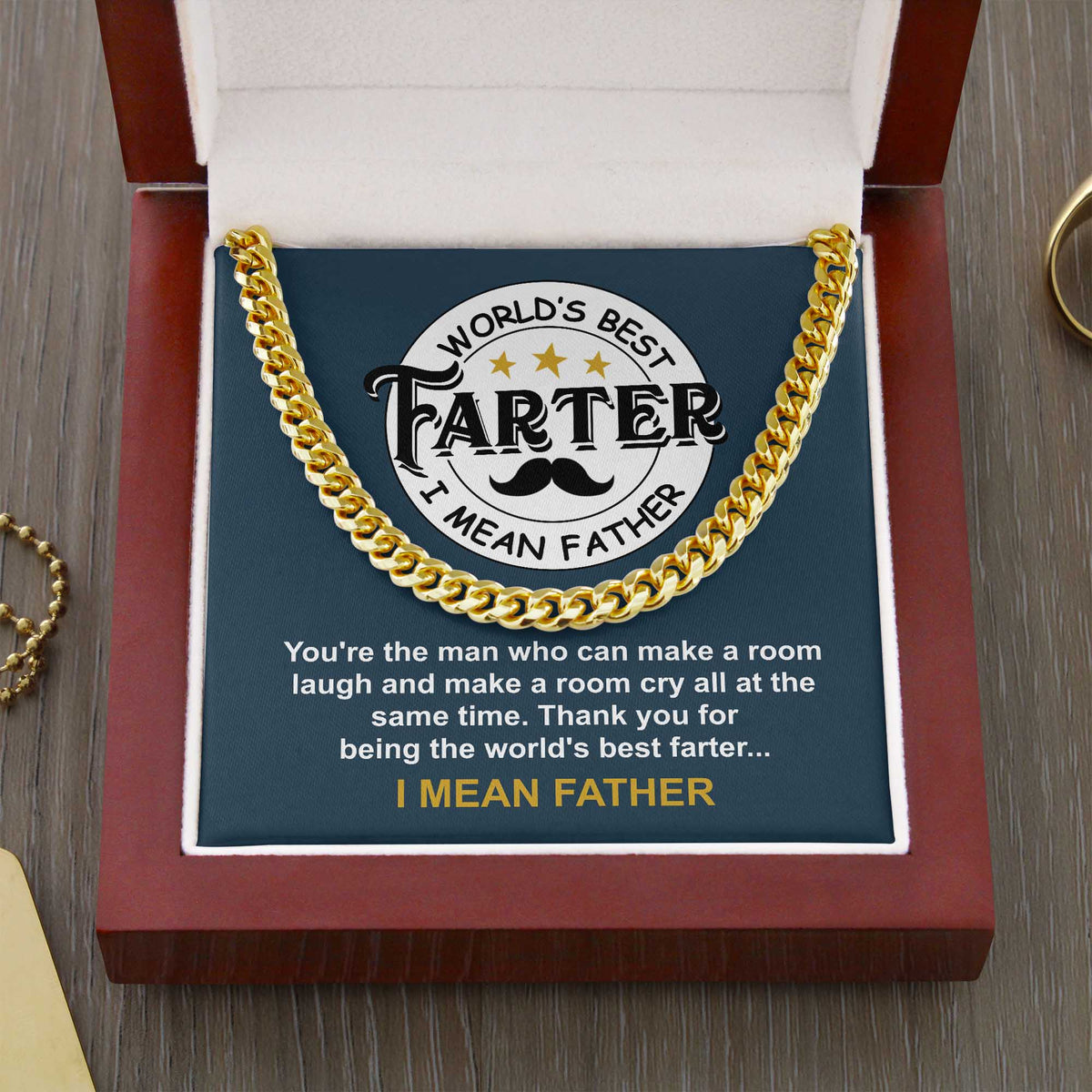 Dad - Cuban Chain Link Necklace