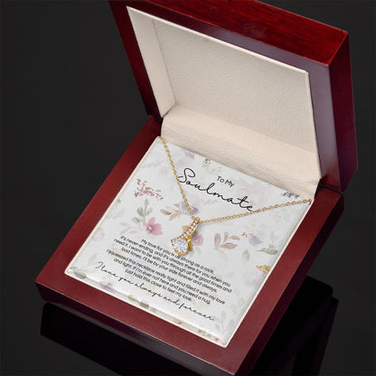 To My Soulmate - Strong As A Rock - Pendant - Design 3