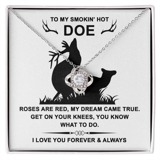 Soulmate - Dream Came True - Love Knot Necklace