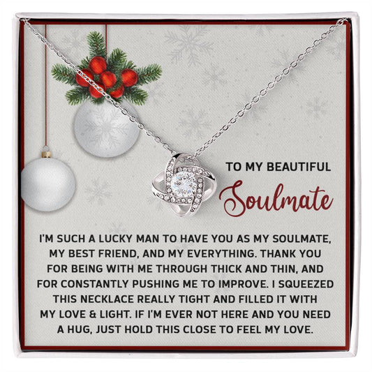 Soulmate - Feel My Love - Love Knot Necklace