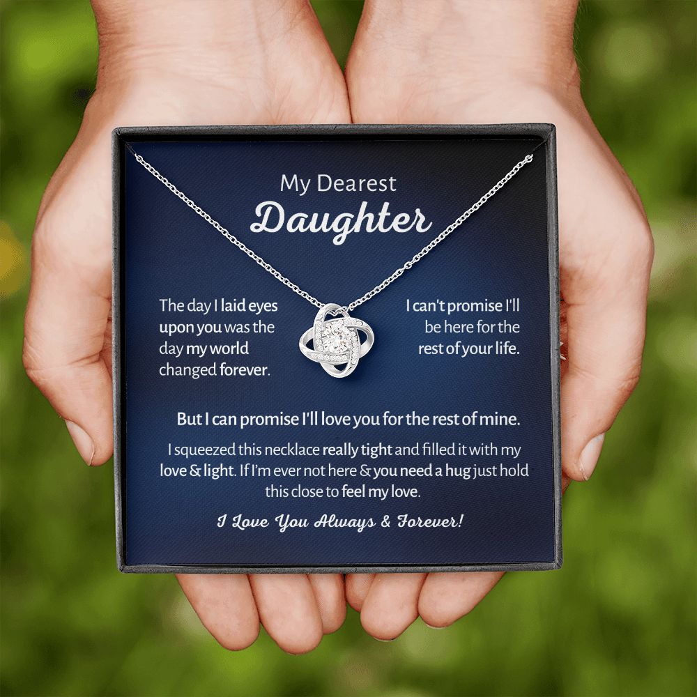 Dearest Daughter - Love & Light - Love Knot Necklace