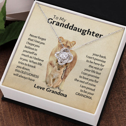[ALMOST SOLD OUT] My Granddaughter - Old Lioness - Love Knot - 1