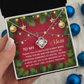 Mom - Christmas Memories - Love Knot Necklace