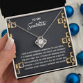 Soulmate - Missing Piece - Love Knot Necklace