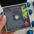 Grandma - Eternal Sunflower - Love Knot Necklace