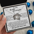 Granddaughter - Deeply Loved - Love Knot Necklace