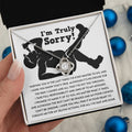 Sorry - Selfish Actions - Love Knot Necklace
