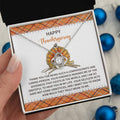 Thanksgiving - In My Life - Love Knot Necklace