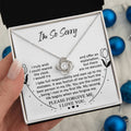 Sorry - My First Life - Love Knot Necklace