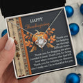 Thanksgiving - I Really Am - Love Knot Necklace