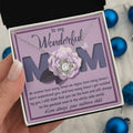 Mom - The Greatest Mom - Love Knot Necklace