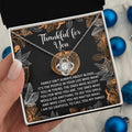 Thanksgiving - To Call You - Love Knot Necklace