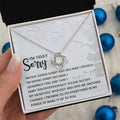 Sorry - Feel Bad - Love Knot Necklace