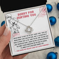 Sorry - Every Chance - Love Knot Necklace