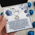 Sorry - Push You Away - Love Knot Necklace