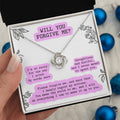 Sorry - Never Meant To - Love Knot Necklace