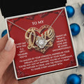 My Love - Every Moment - Love Knot Necklace