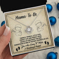 Mama To Be - Enjoy The Ride - Love Knot Necklace