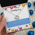 Sorry - How Deeply Sorry - Love Knot Necklace