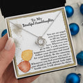 Granddaughter - An Angel - Love Knot Necklace