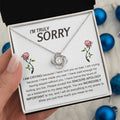 Sorry - Made You Sad - Love Knot Necklace