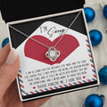 Sorry - Behind Your Tears - Love Knot Necklace