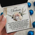 Soulmate - You Complete Me - Love Knot Necklace