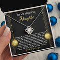 Daughter - Deep Waters - Love Knot Necklace