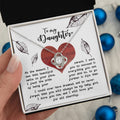 Daughter - On Your Face - Love Knot Necklace