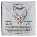 Daughter - An Angel - Interlocking Hearts