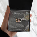 Daughter - Love Protect - Interlocking Hearts