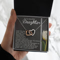 Daughter - Heart Love - Interlocking Hearts