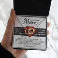 Mom - Awesome Mother - Interlocking Hearts