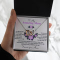 Mom - Forever Grateful - Interlocking Hearts