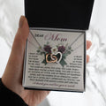 Mom - Guardian Angel - Interlocking Hearts