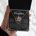 Daughter - Shining Star - Interlocking Hearts