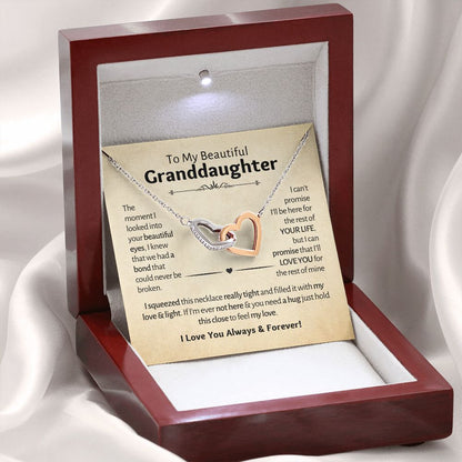 [ALMOST SOLD OUT] My Beautiful Granddaughter - Love & Light - Interlocking Hearts 16