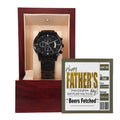 Dad - Beers Fetched - Metal Chronograph Watch