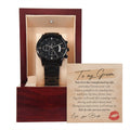 Groom - You And Me - Metal Chronograph Watch