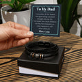My Dad - Remember The Lessons - Love You Forever Bracelet