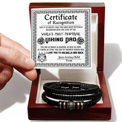 Dad - Love You Forever Bracelet
