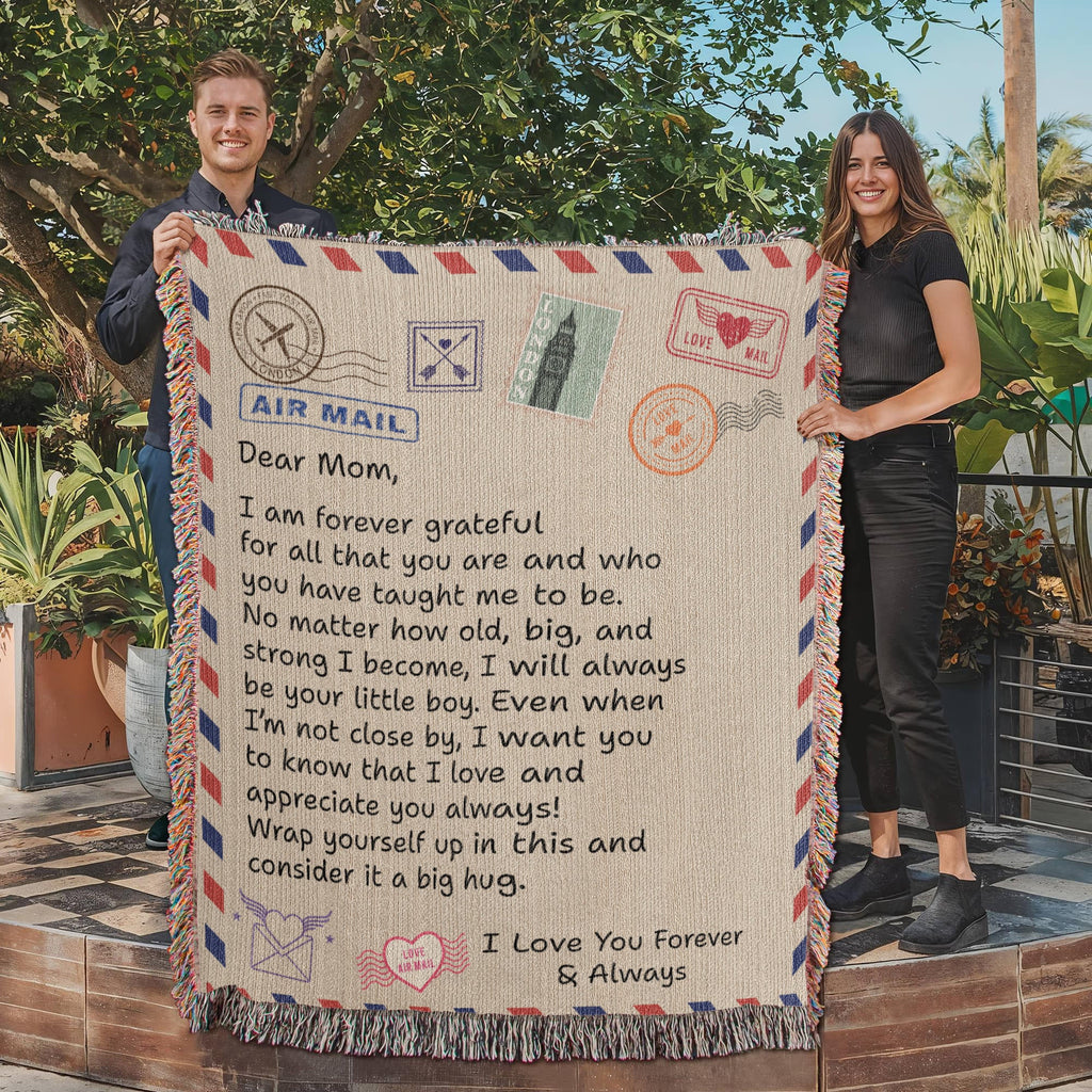Dear Mom - Woven Blanket