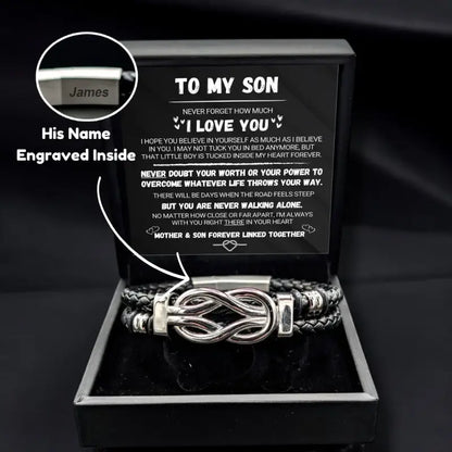 To My Son - Forever Linked - Bracelet