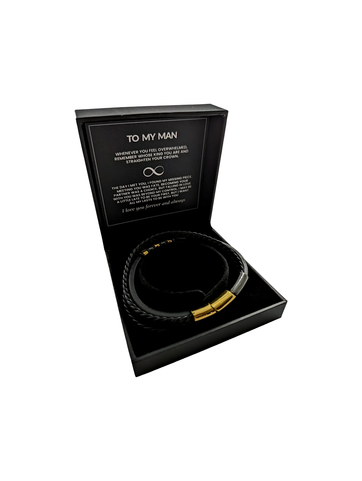 Men's Braided Bracelet - Straighten Your Crown