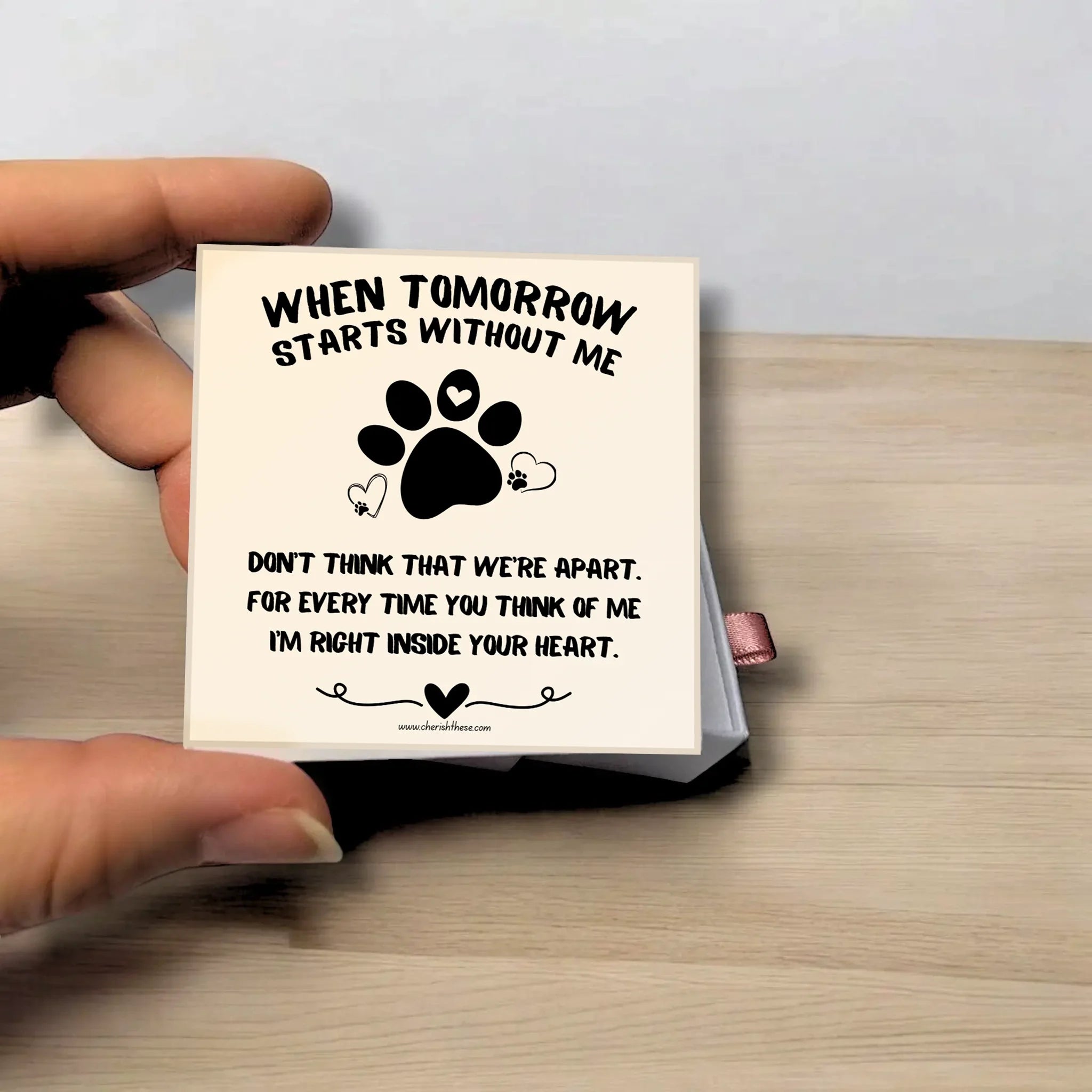 Always Together Paw Ring