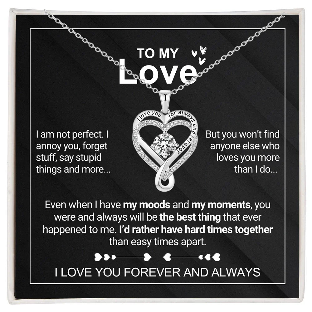 To My Wife - Forever & Always Necklace