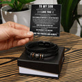 To My Son - Love You Forever - Bracelet Gift Set