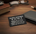 Engraved Keepsake Wallet Card